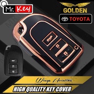 【Mr.Key】TPU Car Remote Key Cover Case Shell Fob For Toyota Vios Aygo Yaris Corolla RUSH Sienta Hiace