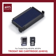 Trodat (6/4910) Ink Cartridge for Printy 4910P4, 4810P4 Self-Inking Stamp