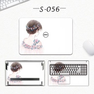 Dell XPS 13-9360 ACD Top Keyboard Bottom PVC Vinyl Laptop Skin Sticker Notebook Decal Removable Scra