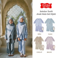 Dialogue Baby Apparel Naia Series Girls' Tunic Set Jubah Budak Perempuan