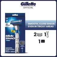 Gillette Mach3 Turbo Razor 3D 2UP