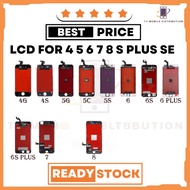 LCD FOR 4 4S 5 5S 6 6S 6PLUS 6S PLUS 7 8 SE 2020 SE 2022