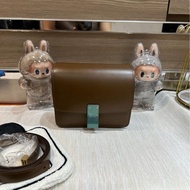 Celine Classic box teen Bag Camel Calfskin Shoulder Bag