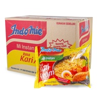 Indomie Rasa Kari Ayam 1 Karton (40 bungkus) / Mie Instan Indomie Rasa Kari Ayam / Isi 1 Dus