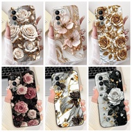 For Vivo V29e India V2303 Casing New Stylish Flower Soft Silicone Candy TPU Shockproof Cover For Viv