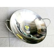 HOT PRODUCT Wok / Wok 24cm, 26cm, 28cm Stainless (1pcs)
