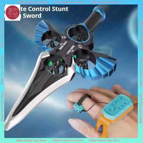 36cm Remote Flying Sword Remote Controlled Stunt Flying Sword Stunt Remote Controlled Airplane 360 G