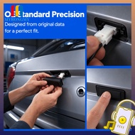 MYRONGMY Trunk Release Button, 81260 C7000 Black+White Tailgate Switch, No Alteration ABS Boot Switc