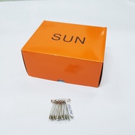 Sun Stainless Steel Safety Pin / Secure Pin (1box) | Pin Baju /Pin Keselamatan Keluli Tahan Barat /