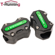 Motorcycle CNC Crash Bars Decorative Block Engine Guard Bumper Protector For SUZUKI DL650 V-Strom DL