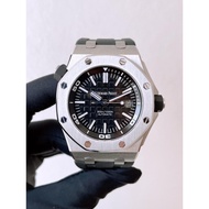Audemars Piguet Audemars Piguet Rubber 15710ST Stainless Steel 42 Watch Diameter Date Automatic 18 S