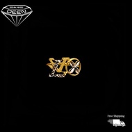 SMS DEEN LV Ring, ±1.4GM - Gold 916 Emas - Cincin LV (Sz: 12 - 1.42GM)