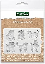 Katy Sue Miniature Dogs Silicone Mold for Cake Decorating & Craft - Makes Mini Dog Shapes of 6 Diffe