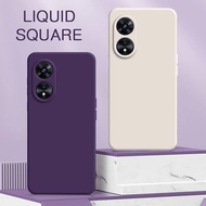 For OPPO K10 A1 Pro F23 Reno8t 5G A98 K11x K10x Ace 2 Protective Phone Case Silicone Liquid