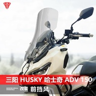Suitable for SYM Husky ADV 150 windshield Husky 150 modified and heightened front windshield accesso