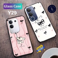 Softcase Glass For VIVO Y29 (4G) & VIVO Y29 (5G) - Case Handphone For VIVO Y29 (4G) & VIVO Y29 (5G) 
