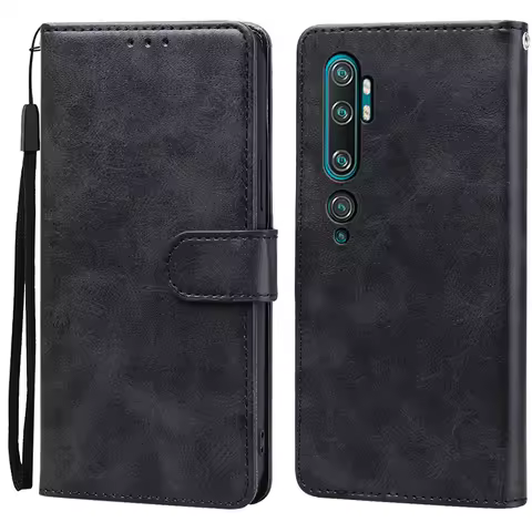For Xiaomi Mi Note 10 Case For Xiaomi Mi Note 10 Pro Soft TPU Phone Cover Wallet Flip Case For xiaom