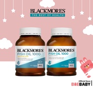 Blackmores Odourless I Original Fish Oil 1000Mg | Omega Brain | Lutein Defence | coQ10 [Baebaby.sg]