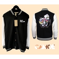 Arknights Endfield Yvonne Gaming Varsity Baseball Jacket