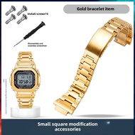 Casio Square Metal Watch Case Strap DW5600/M5610/GW-5000 Modification Accessories Stainless Steel Br