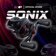 EXP SONIX REEL SN150/151LS BC SW Casting Right/Left Hand casting reel max drag 8 kg 195g (Free Cap*)