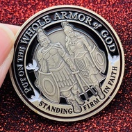 Warrior Knight Armor Creative Commemorative Coin
