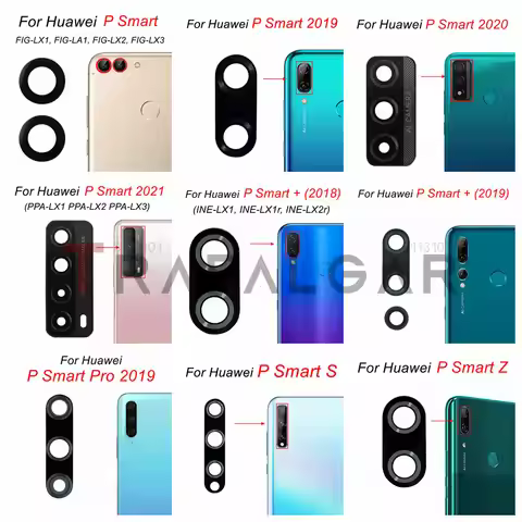 Rear Back Camera Glass Lens Replacement For Huawei P Smart Plus Pro Z S 2019 2020 2021 2022 Y5P Y7P 
