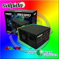 Salpido Professional Flat Cable Power Supply Atx 500W For Desktop PC PSU Supply Unit Gaming Gamer Fa