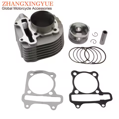 Scooter 61mm 170cc Racing Big Bore Cylinder Kit For SYM Fiddle Orbit 2 Megalo Super Duke Symphony S