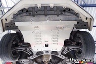 แผ่นใต้เครื่อง บังเกอร์ UnderGuard แท้ Honda City Gm6 กันเครื่องเกียร์แคร้ง อันเดอร์การ์ด อลูมิเนียม