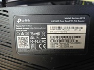 TP-Link Archer AX23 雙頻 Wi-Fi 6 路由器
