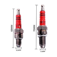 Suitable for Motorcycle Spark Plug GY6 Scooter Spark Plug A7TC Multi-Angle Ignition Modified 3-Claw 