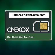 ONEXOX SIM REPLACEMENT XOX SIM REPLACEMEMT XOX SIM CARD