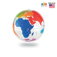 ลูกโลกยักษ์เขียนลบได้ (Inflatable Labeling Globe) [Learning Resources]