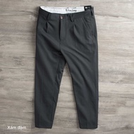 ARWARW Quần kaki trắng dành cho nam trung niên chất vải cotton cao cấp ANCHI - ACKKcotton2023 RA423