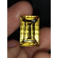 Golden Citrine Memonatural 19.5 x 13 x 8.5 mm 15.75 Ct Yellow Gold Amethyst Octagon Custom Cutting Y
