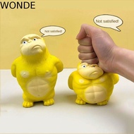 WONDE Squeezing Monkey Toys, Slow Rebound Stretch Squeeze Vent Gorilla, Creative Creative Elastic Fu