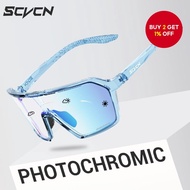 New SCVCN UV400 Cycling Glasses - MTB Bicycle Eyewear, Ant-Ultraviolet Fashion Running Sunglasses fo