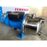 Booster Pump Water Pump FERELLI 1HP SS Jetmatic Self priming  Shallow JET-100 COPPER STAINLESS BODY