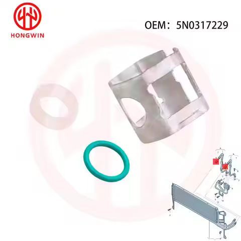 4/8/12SET 5N0317229 5N0-317-229 Fuel Injector Seal For Volkswagen Tiguan Limited Tiguan Base 2.0L L4