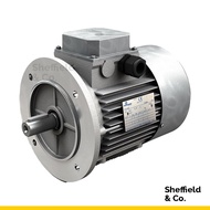 SHEFFIELD Three Phase Induction Electric Motor 0.75 kW (1.0 HP) B5 Flange Mount type (B5-Y2-802-4)