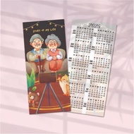CALENDAR 2025/KALENDAR 2025 BOOKMARK / DOORGIFT / FREEGIFT / STUDENT / TEACHER