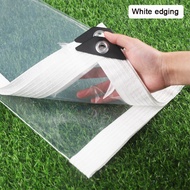 White PEVA Rainproof Film Outdoor Transparent Tarpaulin Waterproof Cloth Succulent Plant Shed Cover Gazebo Raincover Pergolas Canopy
