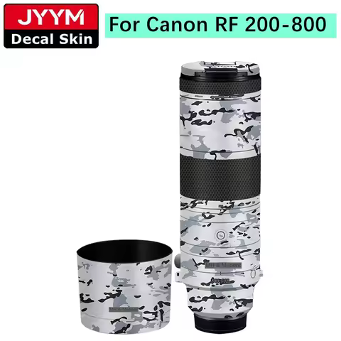 For Canon RF 200-800 Decal Skin Camera Lens Sticker Vinyl Wrap Film Protector Coat RF200-800 200-800