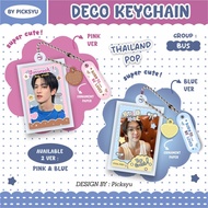 GANTUNGAN BUS (Because Of You I Shine) - THAI POP DECO Keychain - BUS KEYCHAIN (Because Of You I Shi