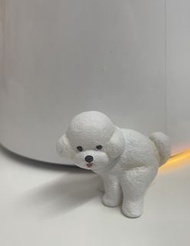 扭蛋狗狗屙屎系列-白色比熊犬