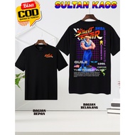Guile Sultankaos89 Guile Street Fighter T-shirt - Distro T-shirt - Unisex Street Fighter Guile T-shi