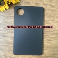Matte Black Tablet Case For Honor Pad X7 Case Soft Silicone Cover For Huawei Honor Pad X7 X 7 8.7 in