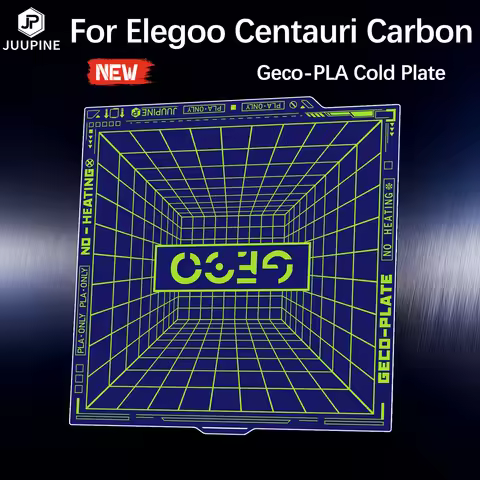 Juupine for Elegoo Centauri Carbon Build Plate Geco Cool Bed Upgrade Centauri Cold Plate 260X271mm P