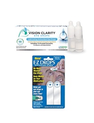 [USA]_Vision Clarity Eye Drops with 1% Carnosine (NAC Drops), Lubricants, and EZ Drops Eye Drop Appl